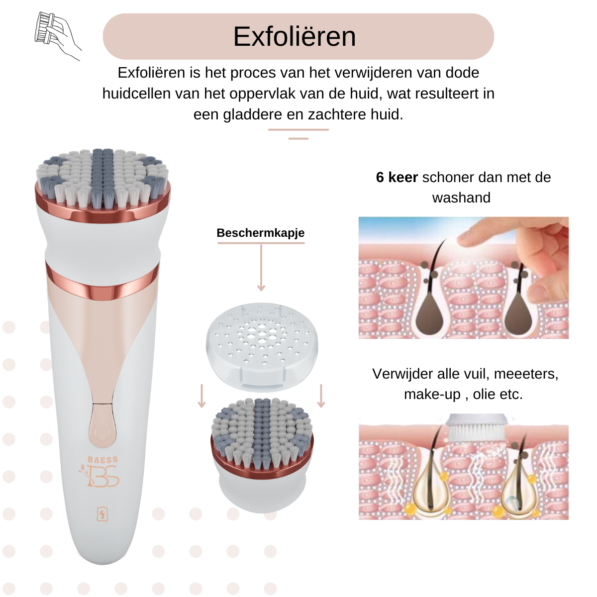 4-in-1 Ladyshave - Epilator - Female shaver - Waterproof
