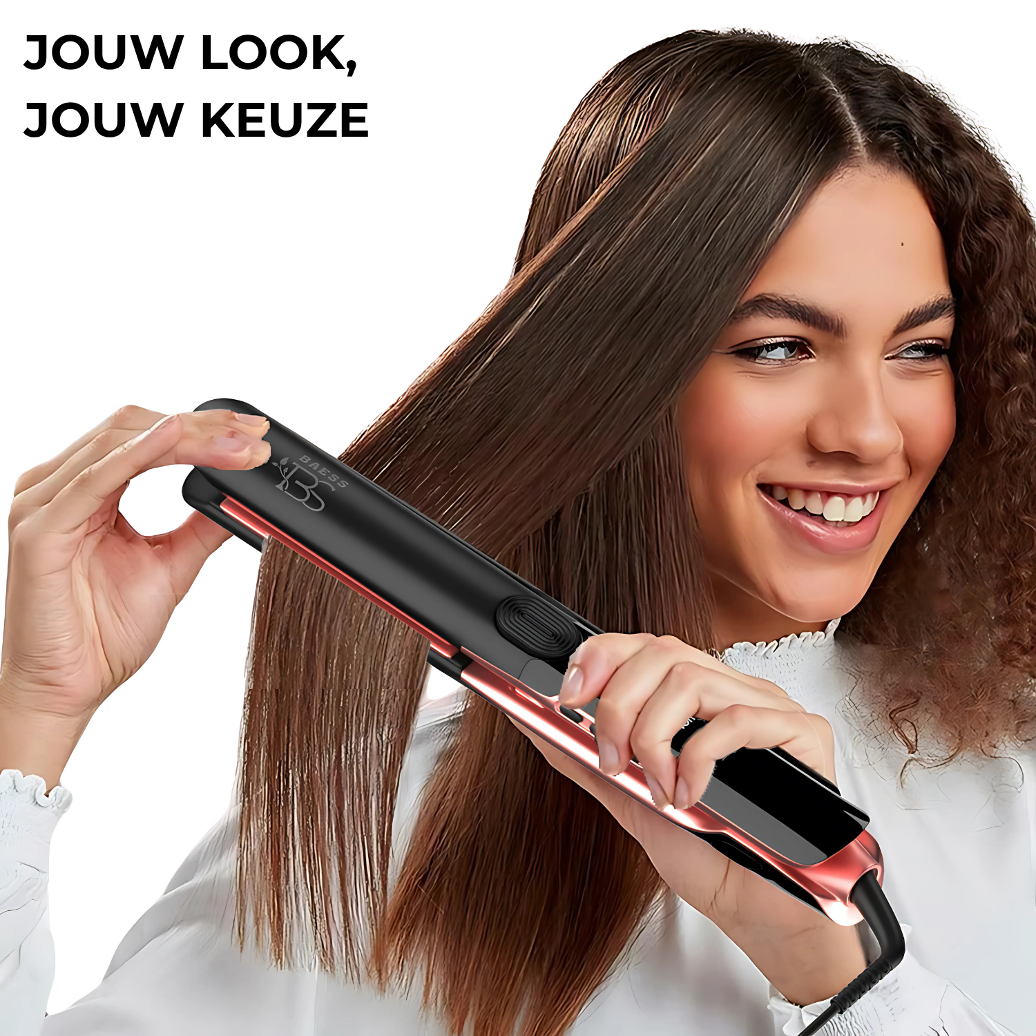 2-in-1 Stijltang met ION Technologie - Smal
