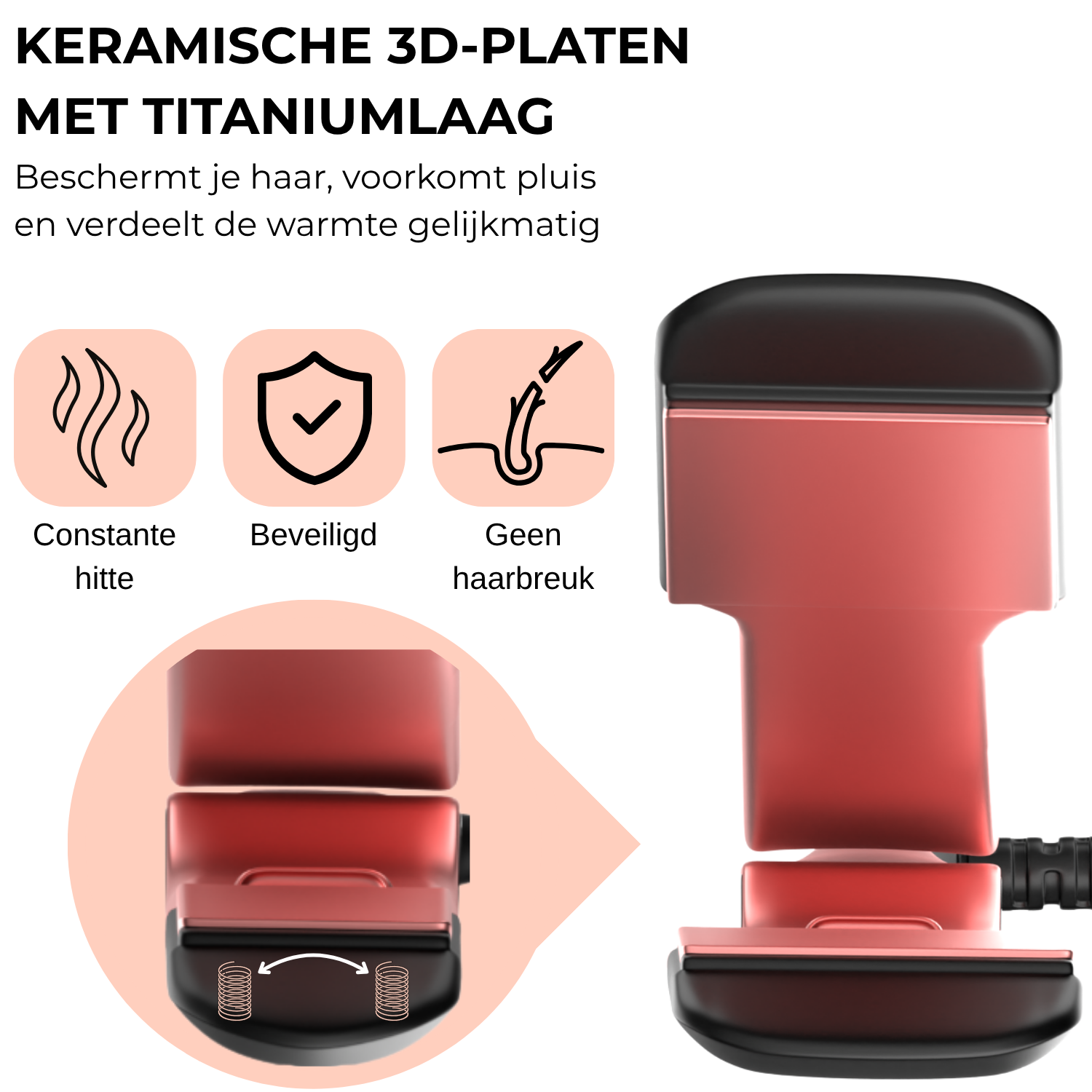 2-in-1 Stijltang met ION Technologie - Breed