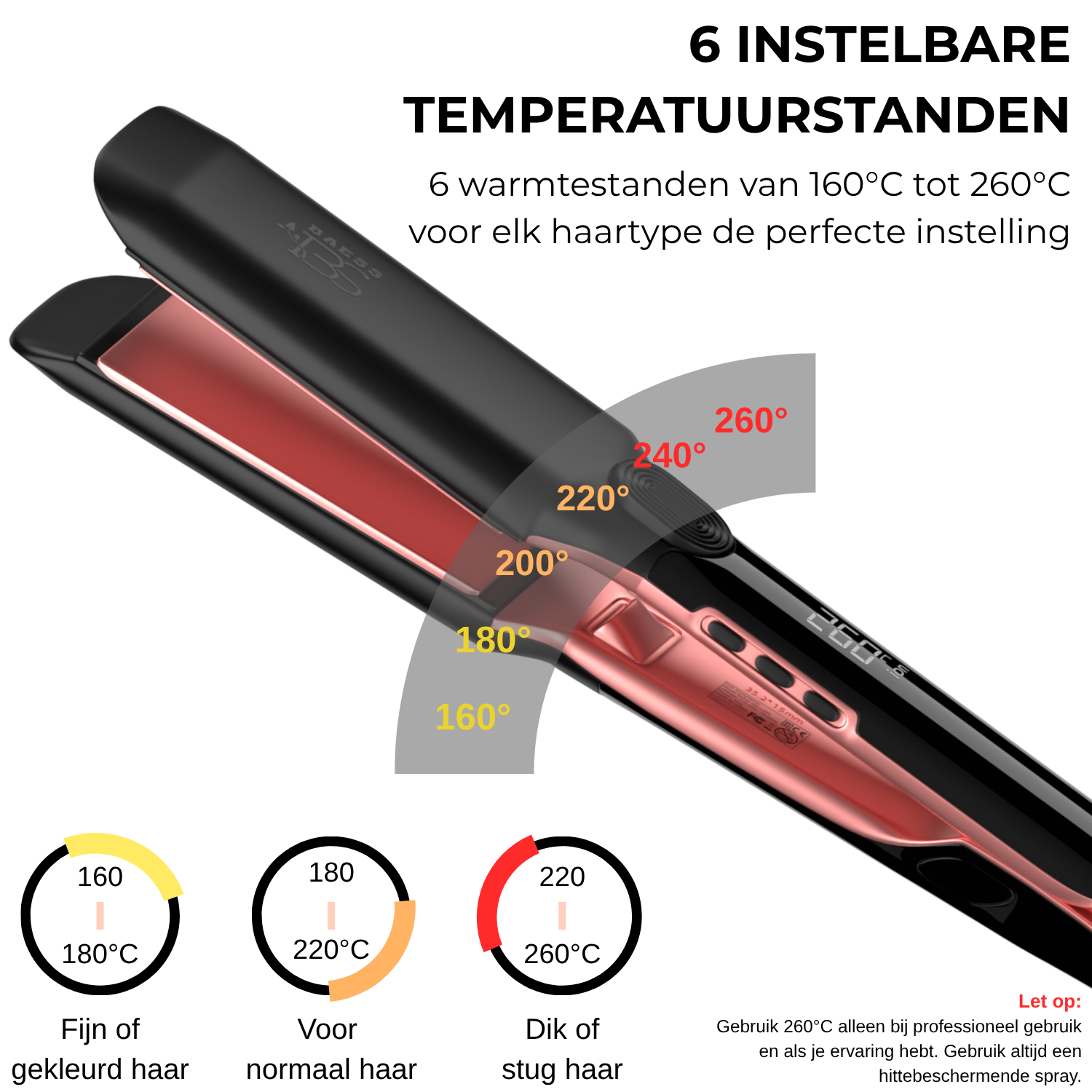 2-in-1 Stijltang met ION Technologie - Breed