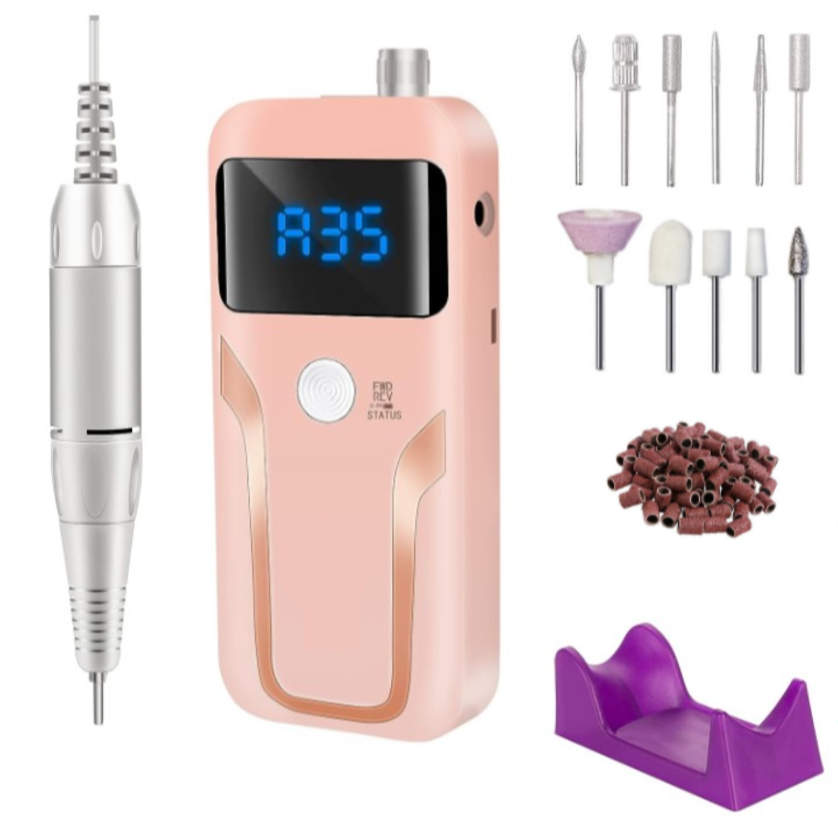 Elektrische Nagelvijl en Nagelfrees - Manicure- en Pedicureset - 35.000 RPM