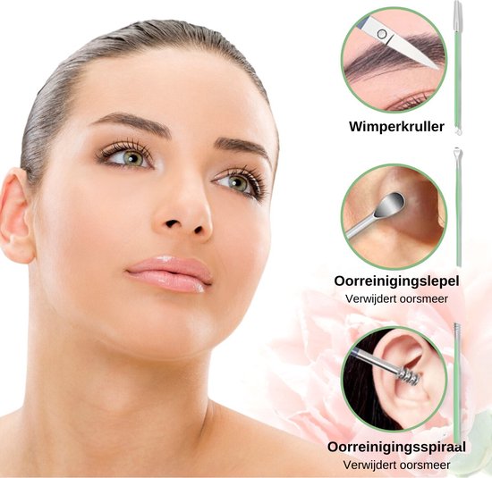 16-Delige Pedicure en Manicure Set - Complete Verzorgingsset voor Handen, Voeten en Gezicht