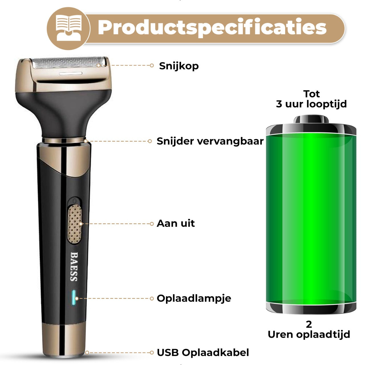 BaByliss Japanese Steel Beard Trimmer Scheermes ✔️ online kopen BaByliss Japanese Steel Beard Trimmer Scheermes ✔️ online kopen