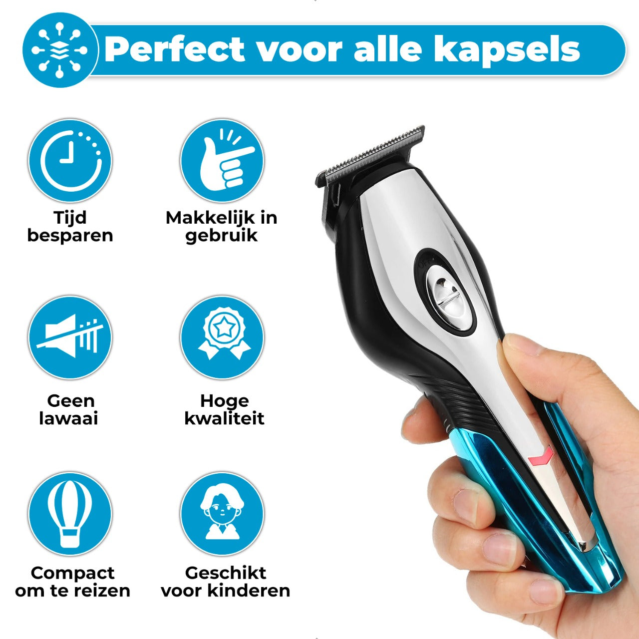 Trimmer - Bodygroomer - Tondeuse - Rood